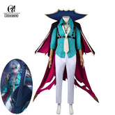 Halloweez Akash Cosplay Costume - The Tuner from Honkai Star Rail for Men's Halloween Party - Halloweez